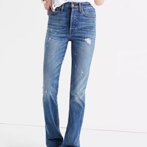 Madewell Rivet & Thread Skinny Flare Jeans 32